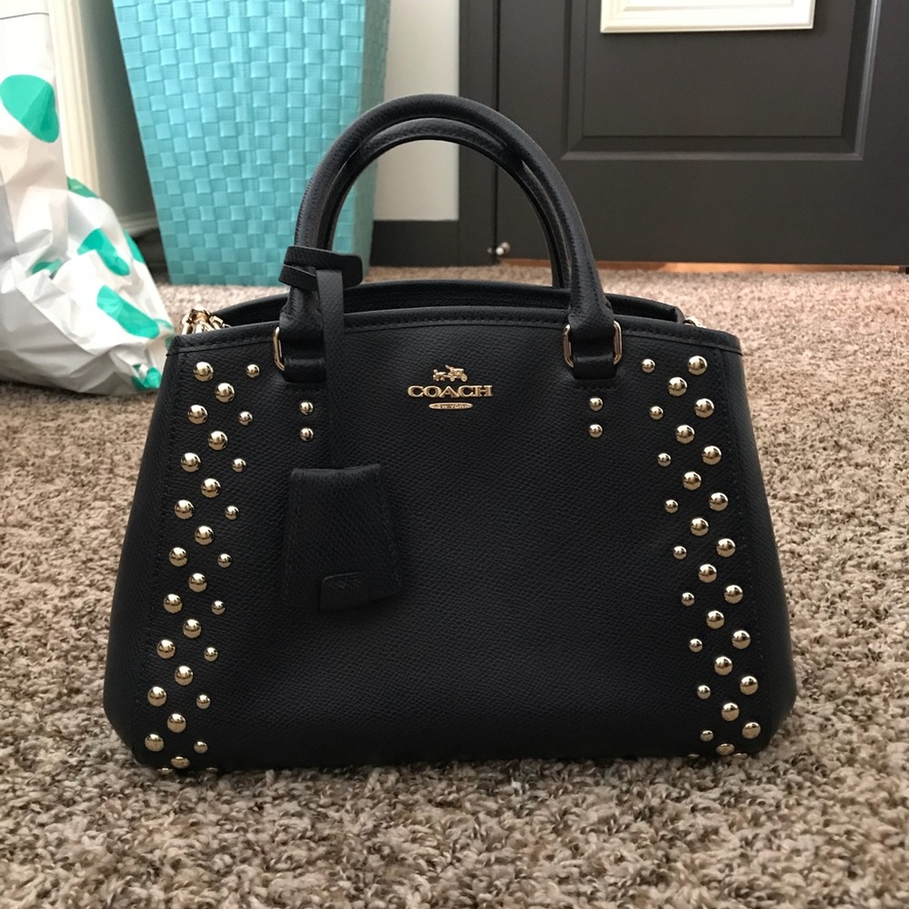 Coach Studded Handbag